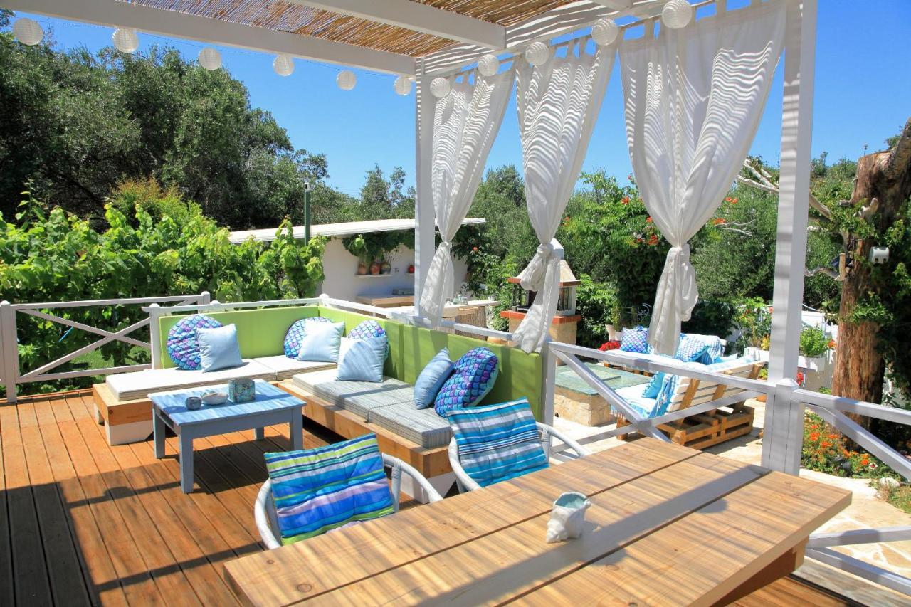 Blue Sky Cottage, Kanouli Beach Halikounas Zewnętrze zdjęcie